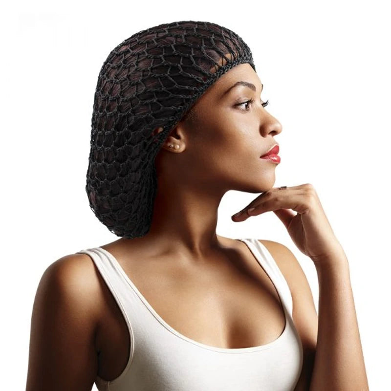 OVERSIZE SIZE THICK HAIR NET(BLACK)