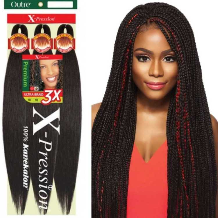 Outre 3X Ultra pre-stretched braid hair 52" -Xpression Your Styling Companion