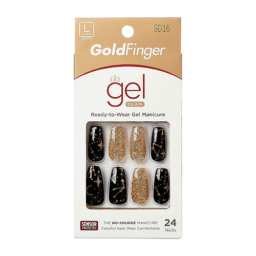 GOLD FINGER Gel Glam Design Shooting Stars-GD16(M20)