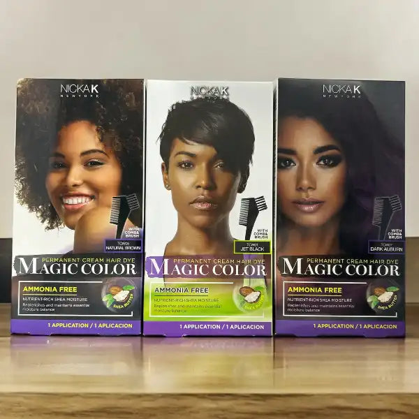 Permanent Cream Hair Dye Magic Color