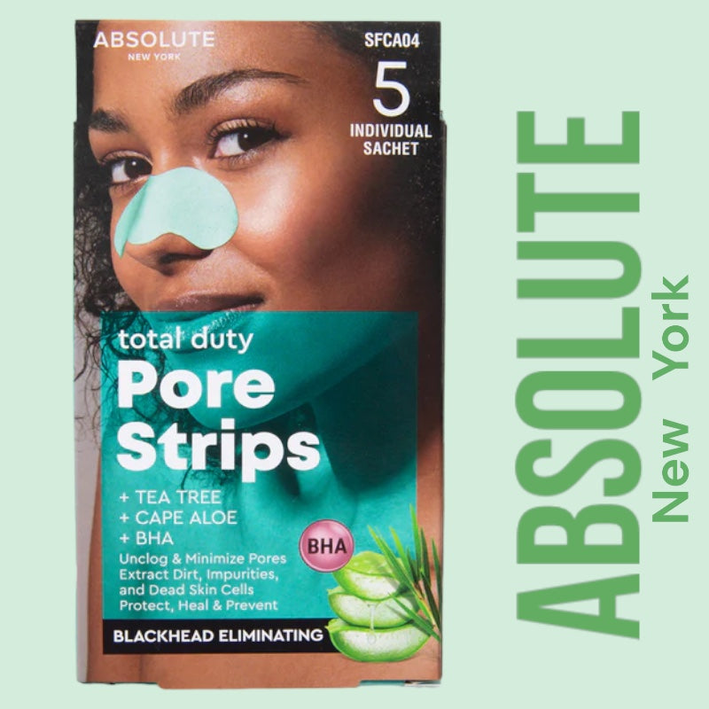 Pore Strips with Tea Tree & Aloe - Deep Cleansing Blackhead Removal