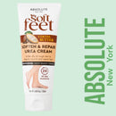 Crema para pies suavizante y reparadora con urea y manteca de cacao - Hidratación durante 24 horas