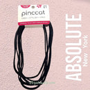 Pañuelo para la cabeza Pinccat, negro, grueso, 6 unidades P314