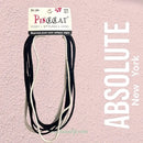 Pinccat Head Wrap Negro/Blanco 10 piezas PO25