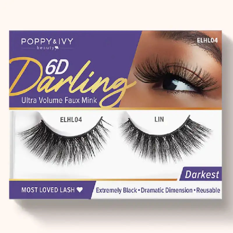 Poppy & Ivy 6D Darling Lashes-ELHL04-LIN