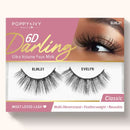 Pestañas postizas Poppy &amp; Ivy 6D Darling Lashes-ELHL21-EVELYN