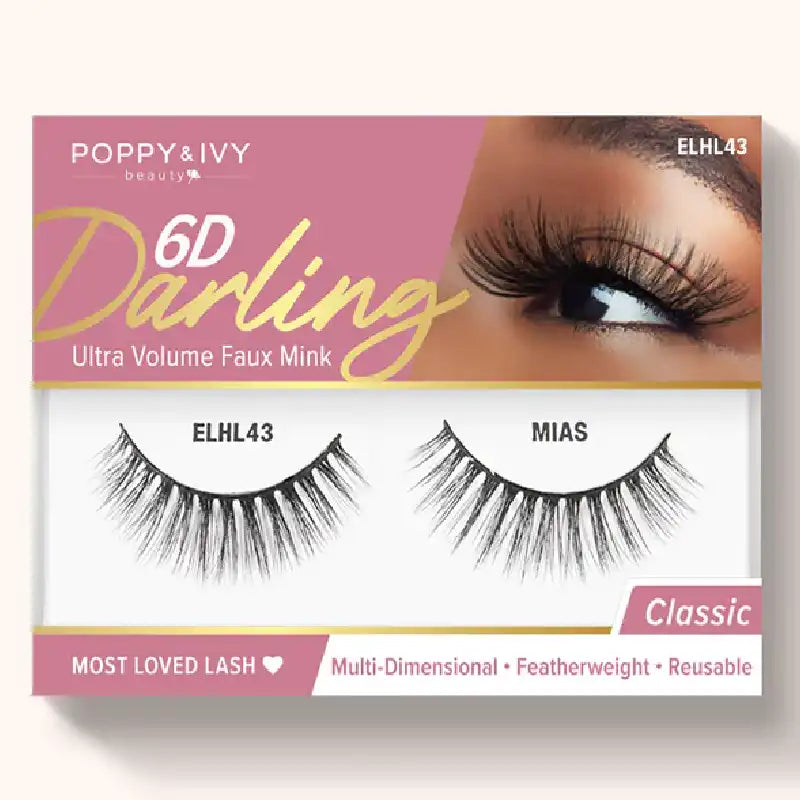 Poppy & Ivy 6D Darling Lashes-ELHL43-MIAS
