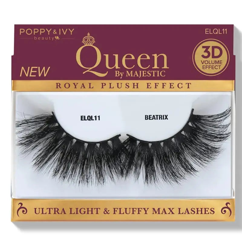 Poppy & Ivy Queen by Majestic Premium Lashes- A Blend of Elegance and Ethical Beauty ELQL11-BEATRIX