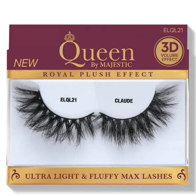 Poppy & Ivy Queen by Majestic Premium Lashes- A Blend of Elegance and Ethical Beauty ELQL21-CLAUDE