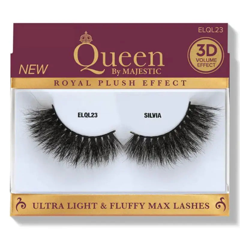 Poppy & Ivy Queen by Majestic Premium Lashes- A Blend of Elegance and Ethical Beauty ELQL23-SILVIA