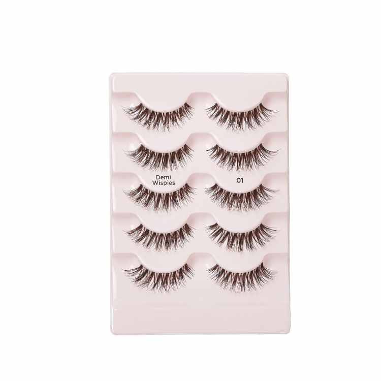 Premium Human Hair Demi Wispies 01-Multi-pack KPEM33  (M11)