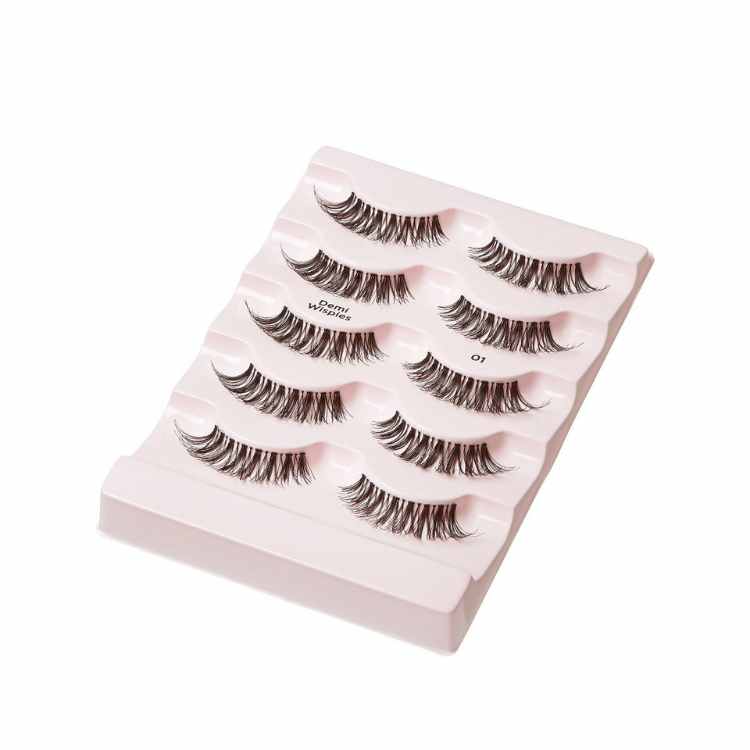 Premium Human Hair Demi Wispies 01-Multi-pack KPEM33  (M11)