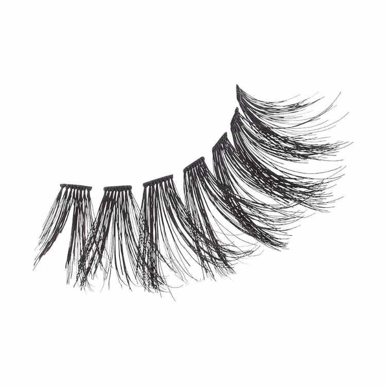 Double Layer 08 KPE78 Premium Human Hair Lashes Elevate Your Look with Voluminous Appeal
