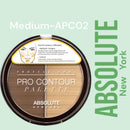 Paleta de contorno profesional de 3 colores: Máxima definición facial