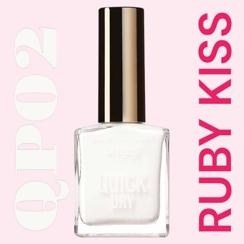 Quick Dry Nail Polish by Kiss New York Professional- Your Fast-Track to Glamour