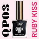Esmalte de uñas de secado rápido de Kiss New York Professional: Tu atajo al glamour