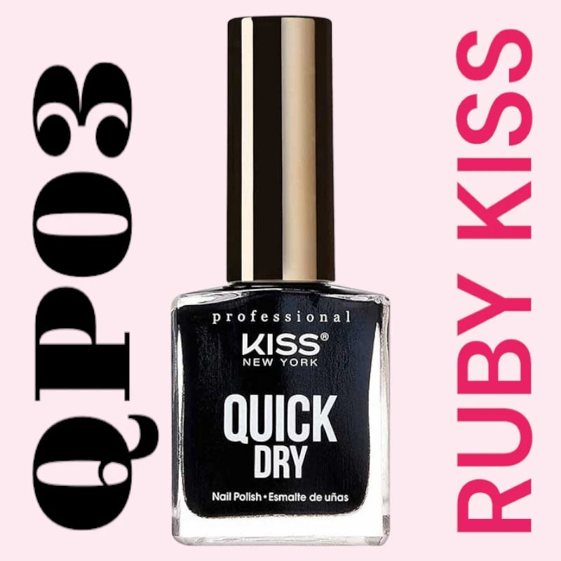 Quick Dry Nail Polish by Kiss New York Professional- Your Fast-Track to Glamour