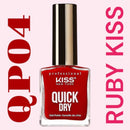 Esmalte de uñas de secado rápido de Kiss New York Professional: Tu atajo al glamour