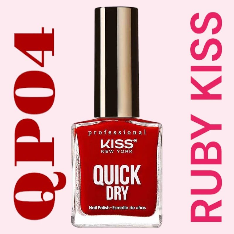 Quick Dry Nail Polish by Kiss New York Professional- Your Fast-Track to Glamour