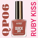 Esmalte de uñas de secado rápido de Kiss New York Professional: Tu atajo al glamour