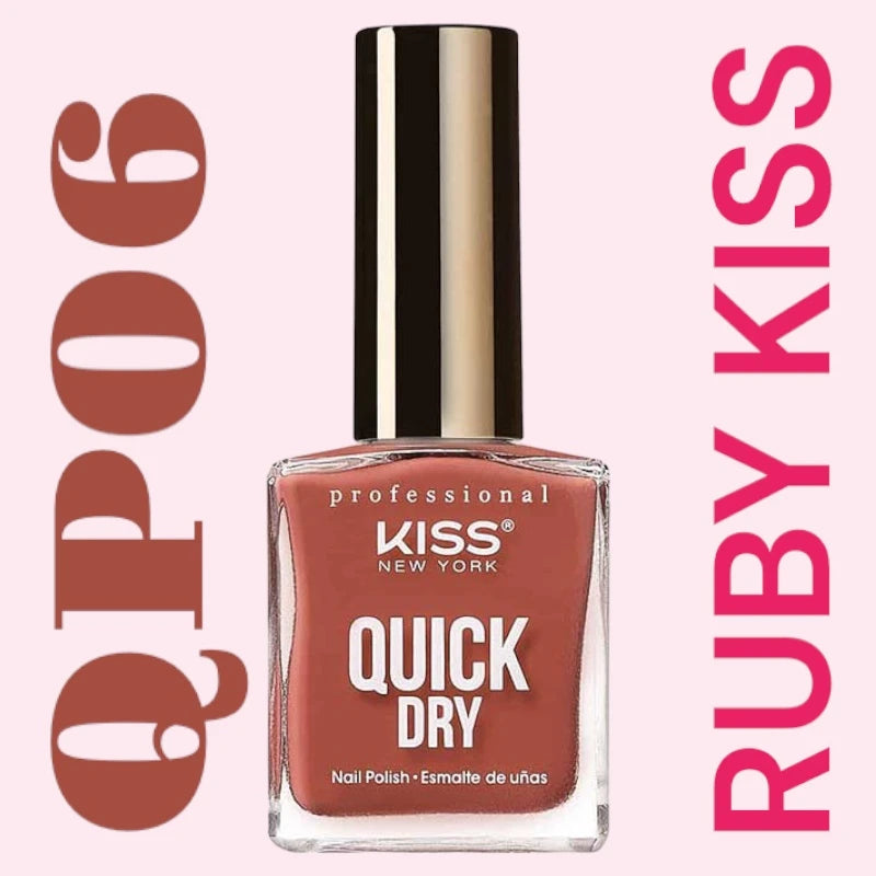 Quick Dry Nail Polish by Kiss New York Professional- Your Fast-Track to Glamour