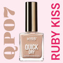 Esmalte de uñas de secado rápido de Kiss New York Professional: Tu atajo al glamour