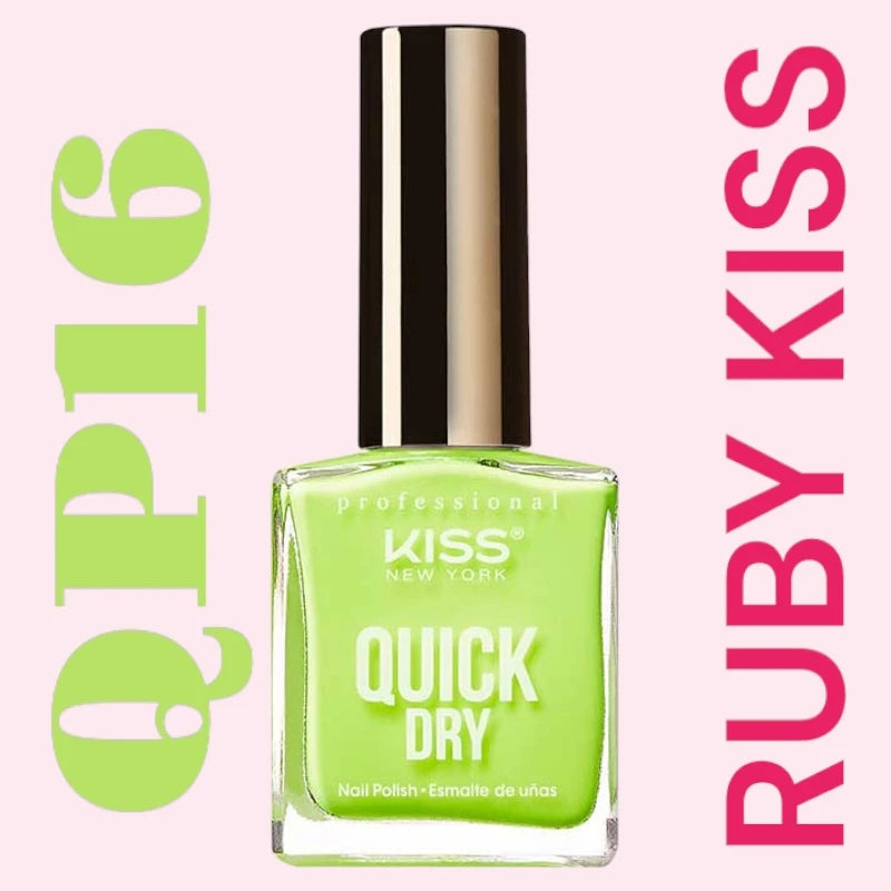 Quick Dry Nail Polish by Kiss New York Professional- Your Fast-Track to Glamour