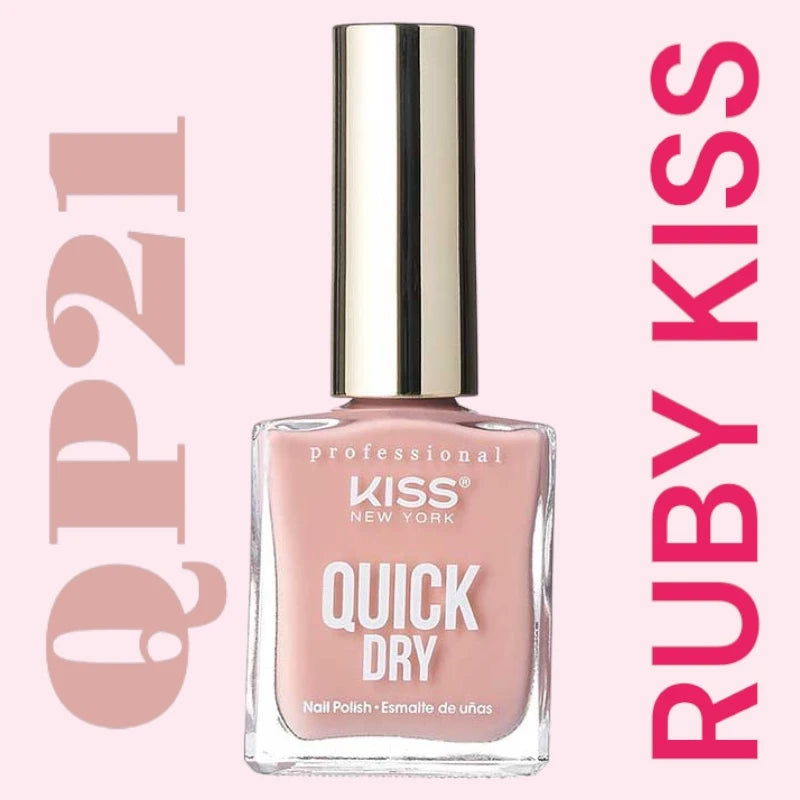 Quick Dry Nail Polish by Kiss New York Professional- Your Fast-Track to Glamour