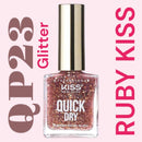 Esmalte de uñas de secado rápido de Kiss New York Professional: Tu atajo al glamour