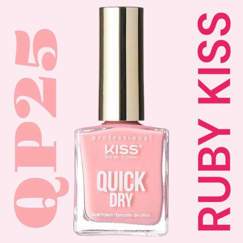 Quick Dry Nail Polish by Kiss New York Professional- Your Fast-Track to Glamour