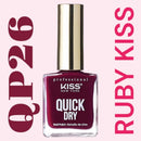 Esmalte de uñas de secado rápido de Kiss New York Professional: Tu atajo al glamour