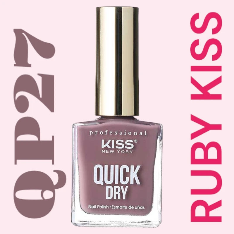 Quick Dry Nail Polish by Kiss New York Professional- Your Fast-Track to Glamour