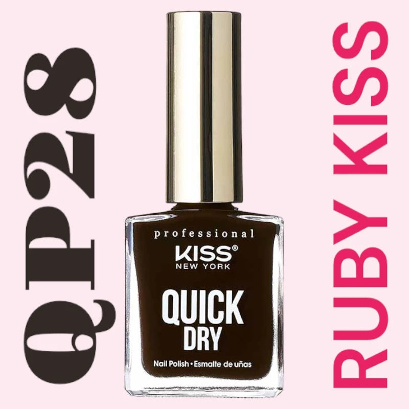 Quick Dry Nail Polish by Kiss New York Professional- Your Fast-Track to Glamour