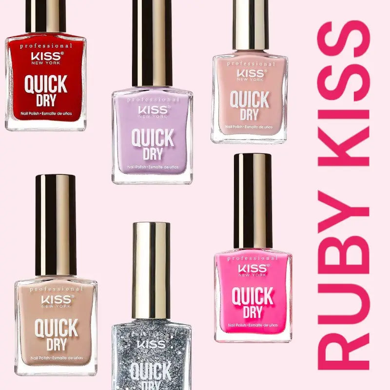 Quick Dry Nail Polish by Kiss New York Professional- Your Fast-Track to Glamour