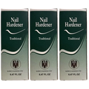 Quimica Alemana Nail Hardener -Esmalte Endurecedor para Unas 0.47oz-3pcs
