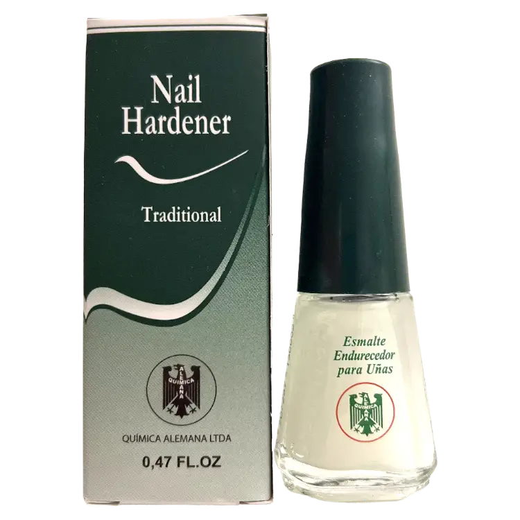 Quimica Alemana Nail Hardener-Esmalte Endurecedor para Unas  0.47oz