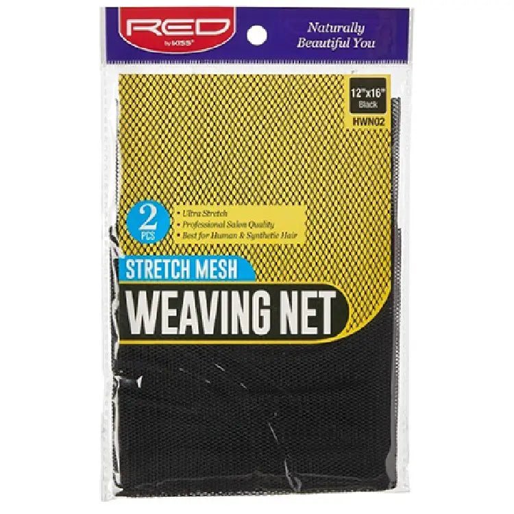 Red by kiss Stretch Weaving net, Black HWN02