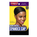 Gorra Red by Kiss Ultra Stretch Spandex, Negra HSD02