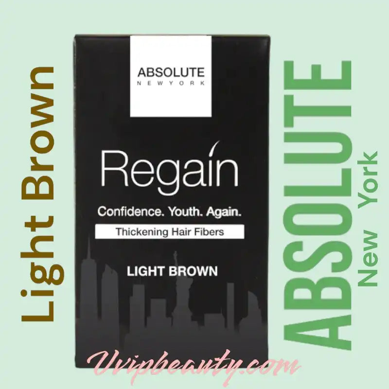 Regain Hair Fill-in Powder with Hair Building Fibers,  0.35oz/10g-6 Color