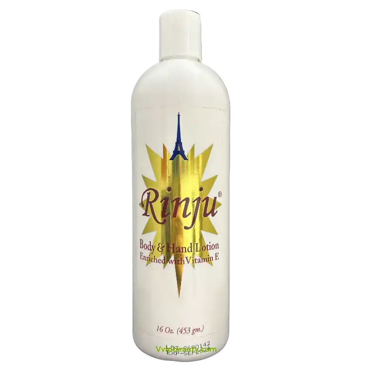 Rinju Body &amp; Hand Lotion Enriched With Vitamin-E 16 oz.