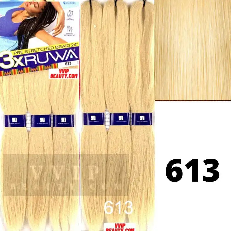 SENSATIONNEL - 3X RUWA PRE-STRETCHED BRAID -24”