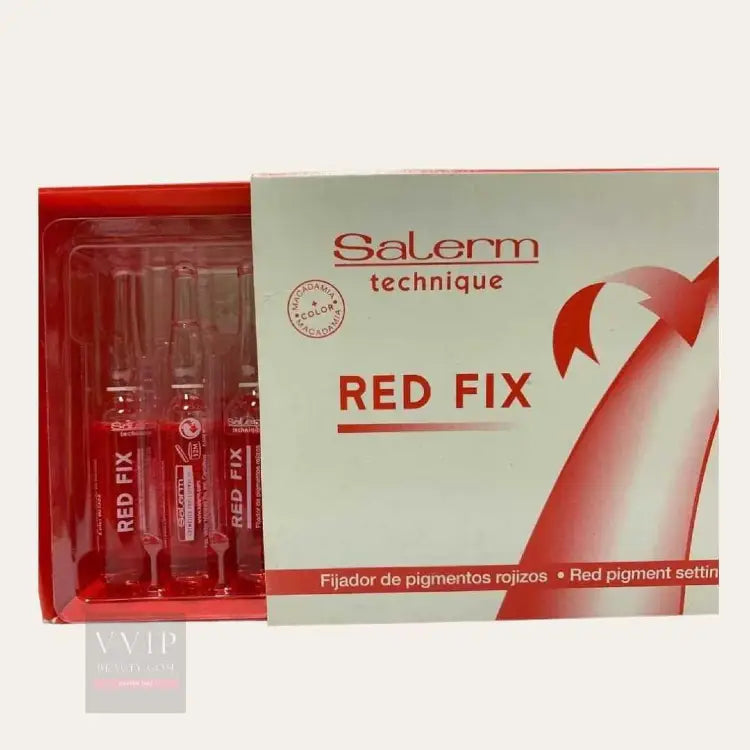 Salerm Technique Red Fix Treatment (12 Vial x 0.17 oz)
