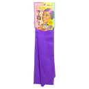 Pañuelo con borde de satén - Morado: Esencial para peinar y definir los bordes a la perfección.