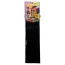 Pañuelo con borde satinado en negro: La herramienta de estilismo definitiva para conseguir bordes perfectos.