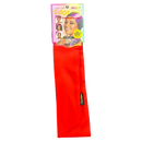 Pañuelo con borde de satén rojo: El accesorio definitivo para peinar el cabello