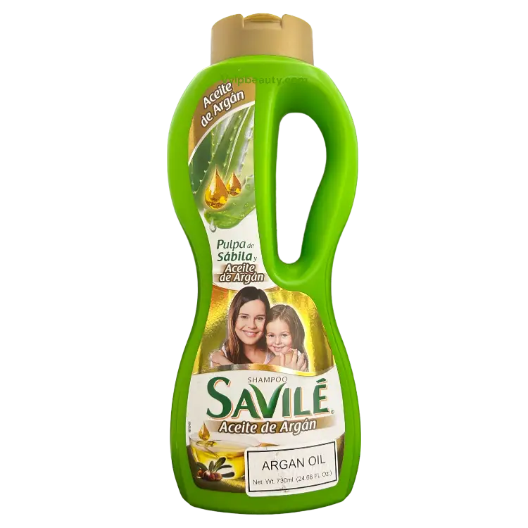 Savile Shampoo Aceite de Argan- Brillo y Suavidad 24.68 oz