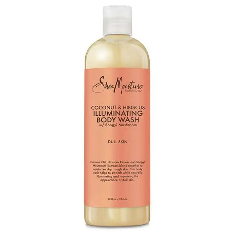 SheaMoisture Coconut & Hibiscus Illuminating Body Wash  13 oz