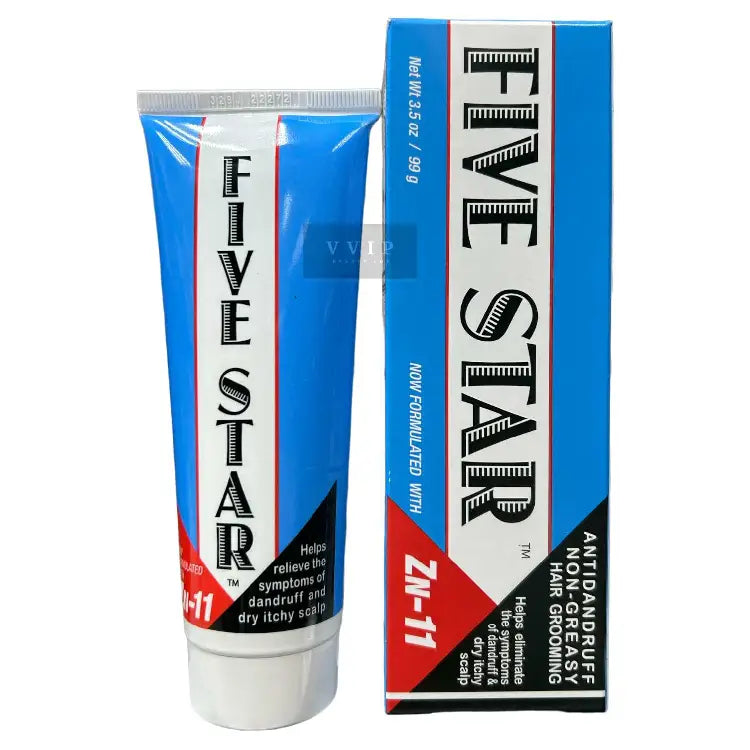 Sulfur8 Five Star Anti Dandruff Non Greasy Hair Grooming, 3.5 oz