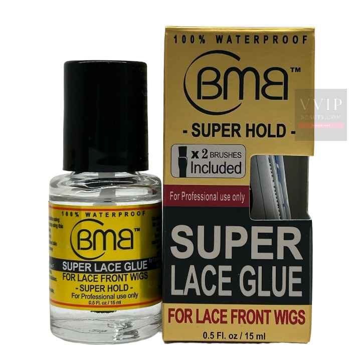 Super Hold BMB Super Lace Glue for Lace Front Wigs 0.5 oz (A2)
