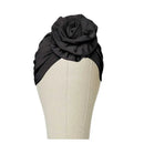 TURBANTE DE NUDO SUPERIOR (NEGRO) - HSFP11